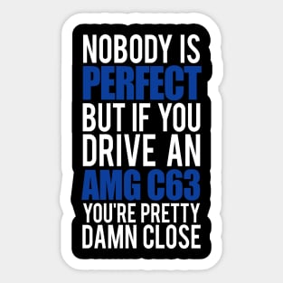AMG C63 Sticker